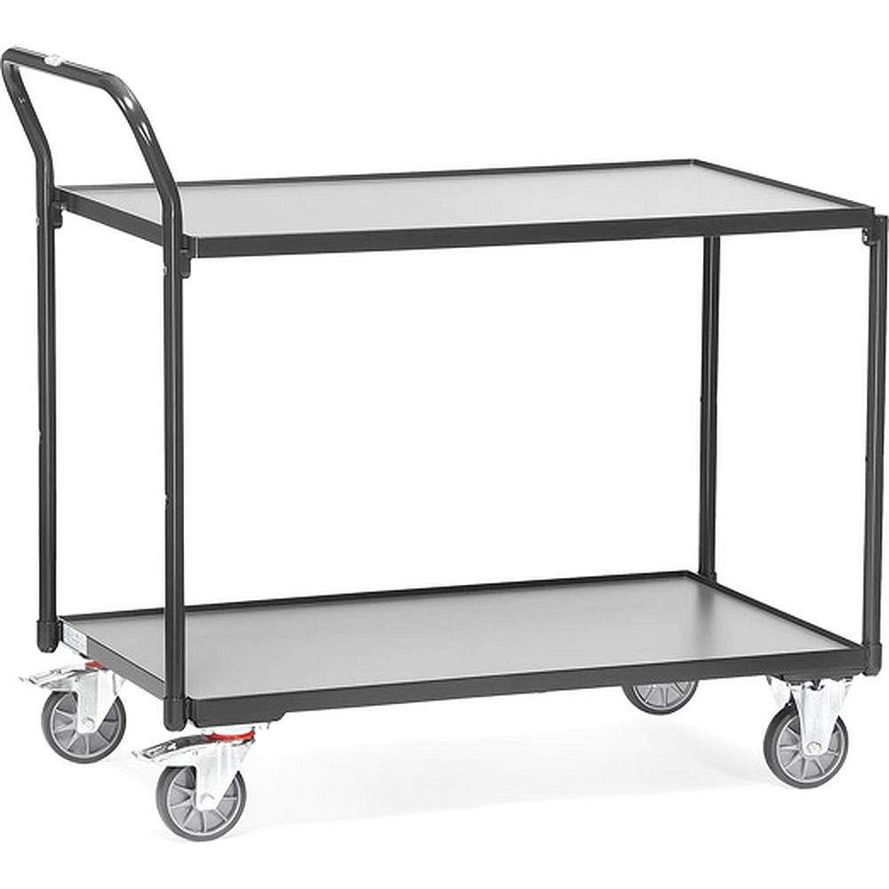 Fetra Tischwagen 2740/7016 - GREY EDITION, Ladefläche 850x500 mm