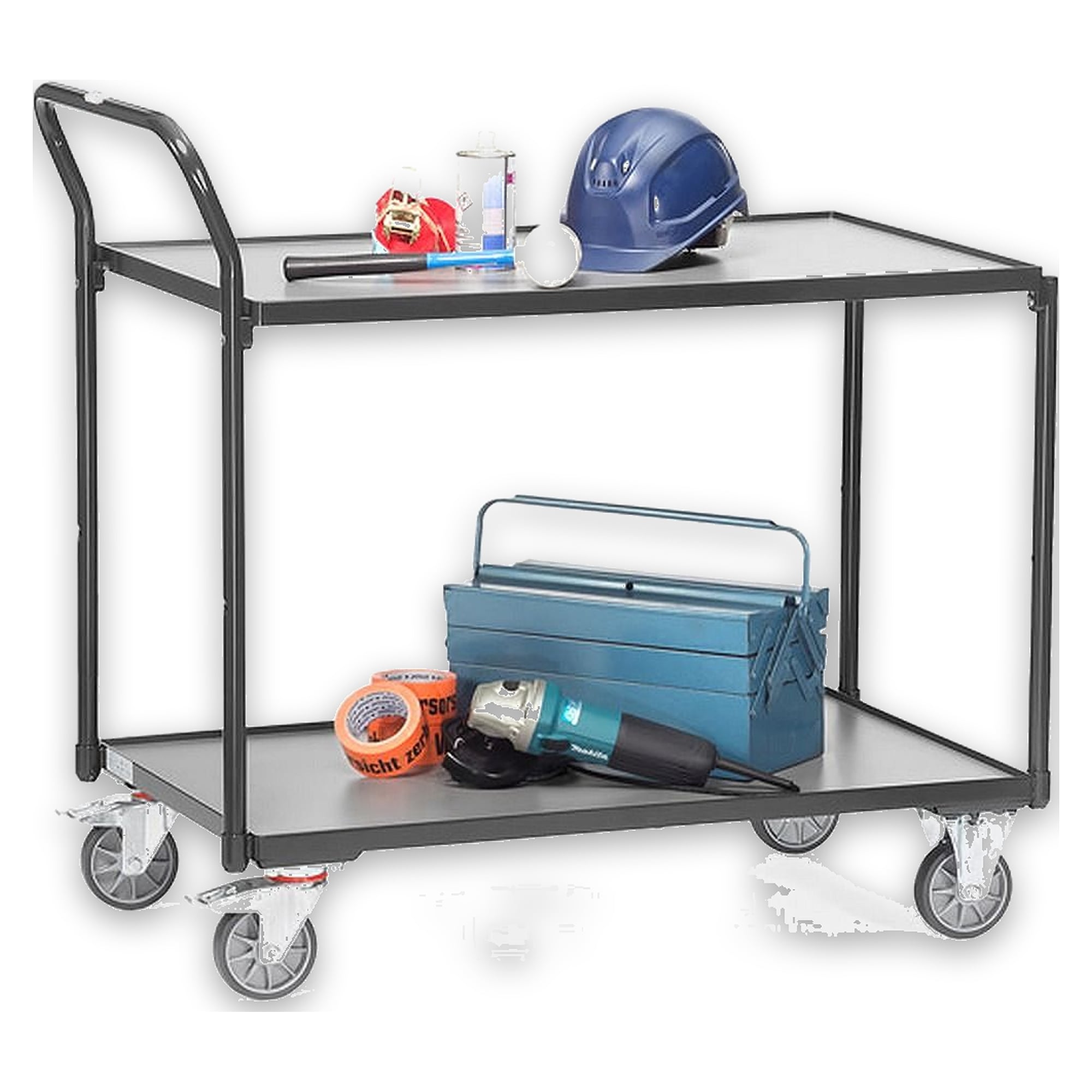 Table Trolley 1000 x 600 mm, 300 kg Capacity - Fetra 2742-7016