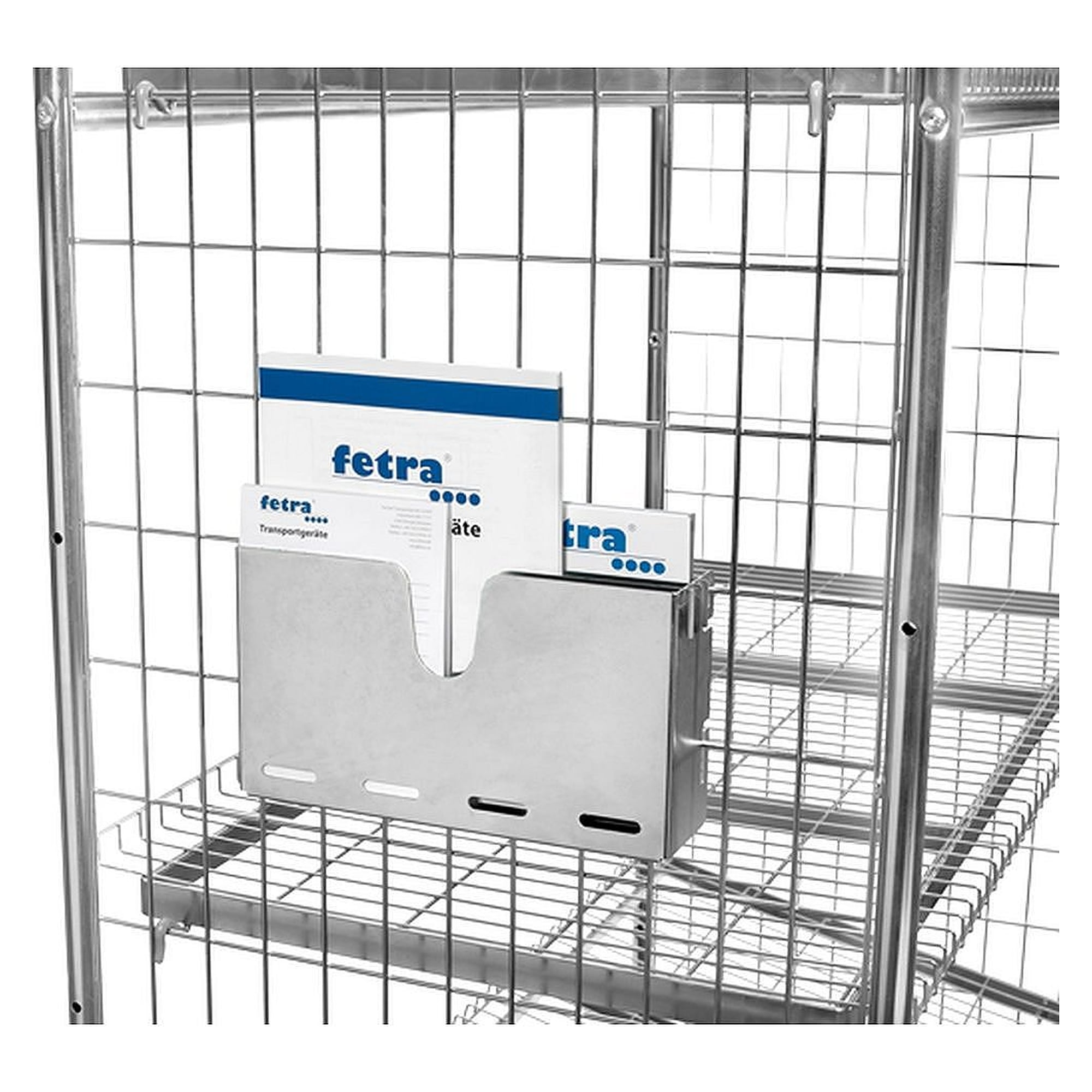 Document Box Galvanised 335 x 177 mm Hook-In - Fetra 28DB