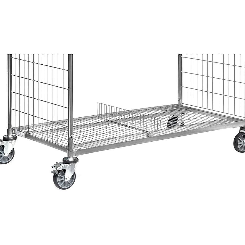 Fetra Trenngitter für Fahrrahmen 510mm breit, für Kommissionierwagen 28er Serie
