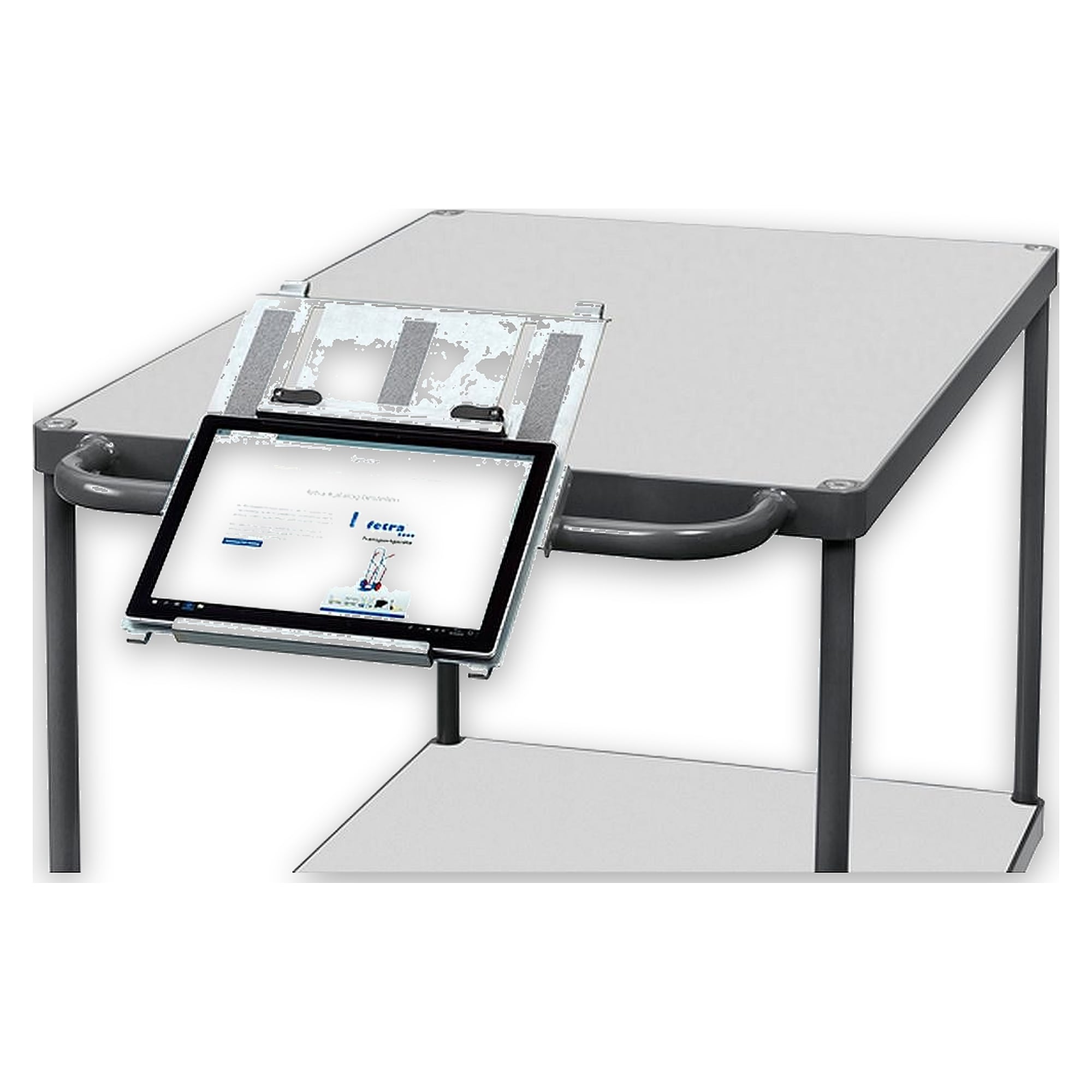 Tablet Holder Galvanised with Cam Clamp for fetra Transport Units - Fetra 28TH
