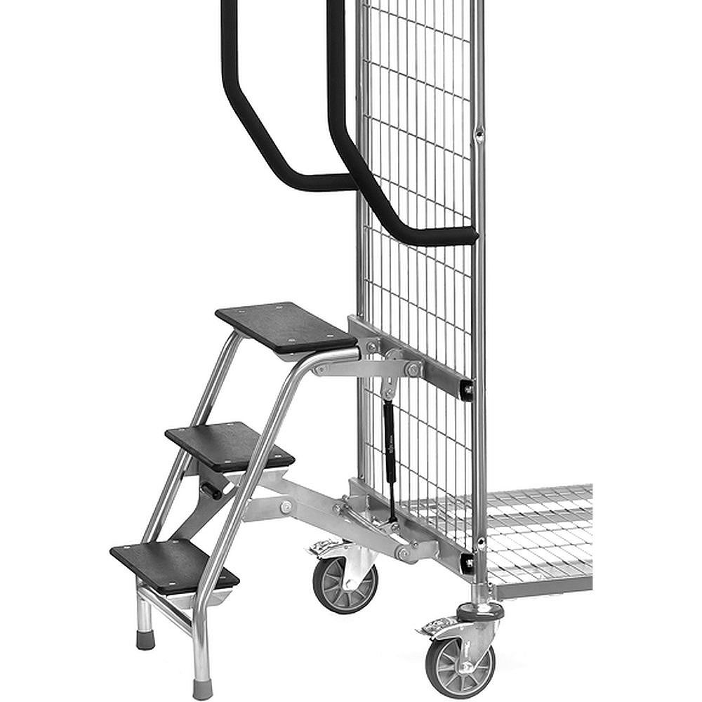 Fetra Trittstufen, für verzinkte Kommissionierwagen 510 mm breit