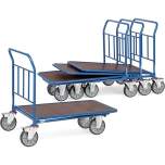 Fetra 2960. Cash and carry carts. 75% space-saving by pushed-together carts