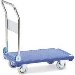 Fetra 3130. Plastic platform trolley. 200 kg, platform size 810x500mm