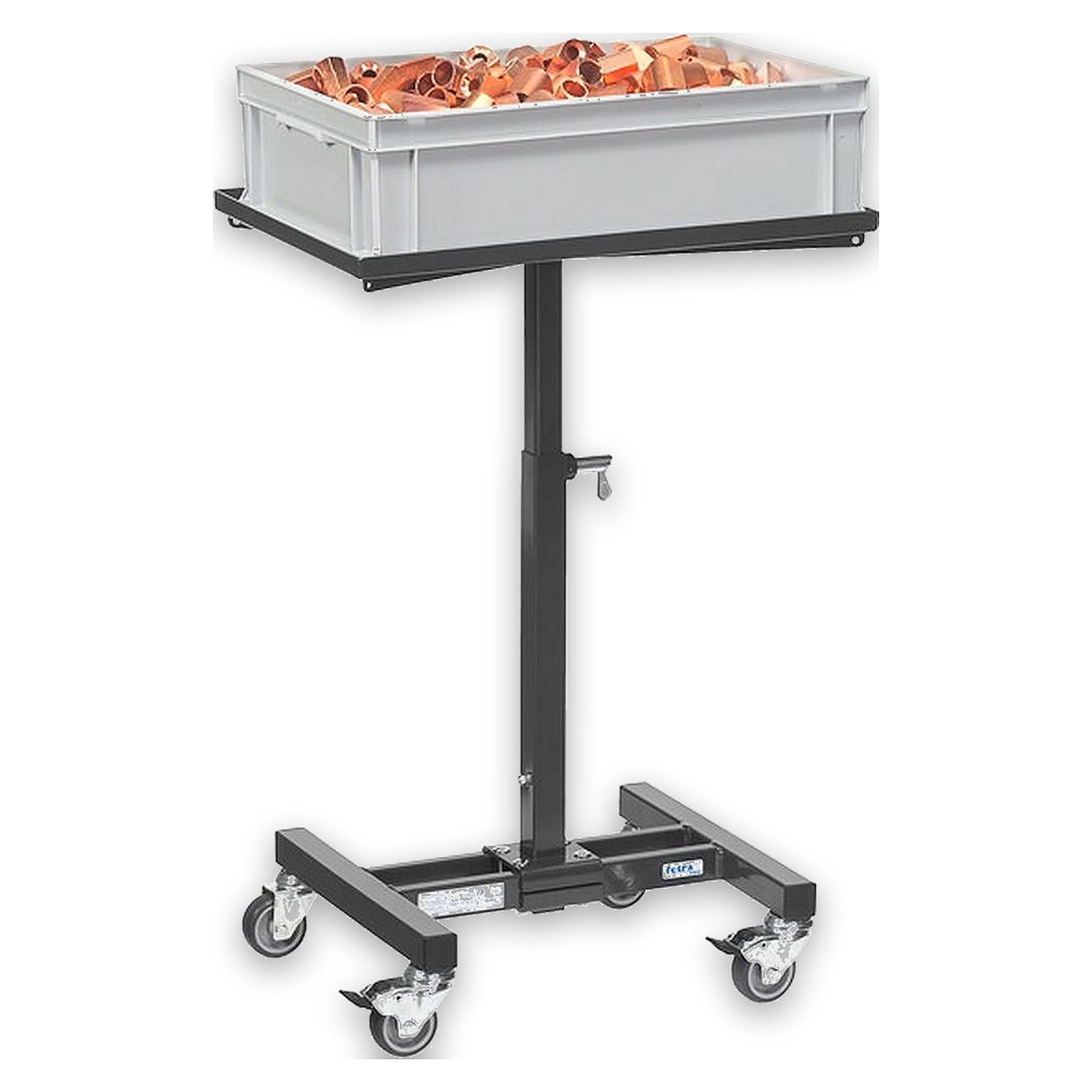 Mobile Material Stand Grey Edition 150 kg, 605 x 405 mm - Fetra 3270-7016