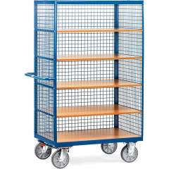 Fetra 3392. Box carts 750 kg. 750 kg, 5 shelves, open