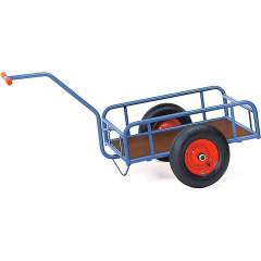 Fetra 4103. Hand carts. Up to 400 kg, 1 axle, with rail 250 mm high