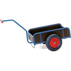 Fetra 4107. Hand carts. Up to 400 kg, 1 axle, with 4 sides 250 mm high