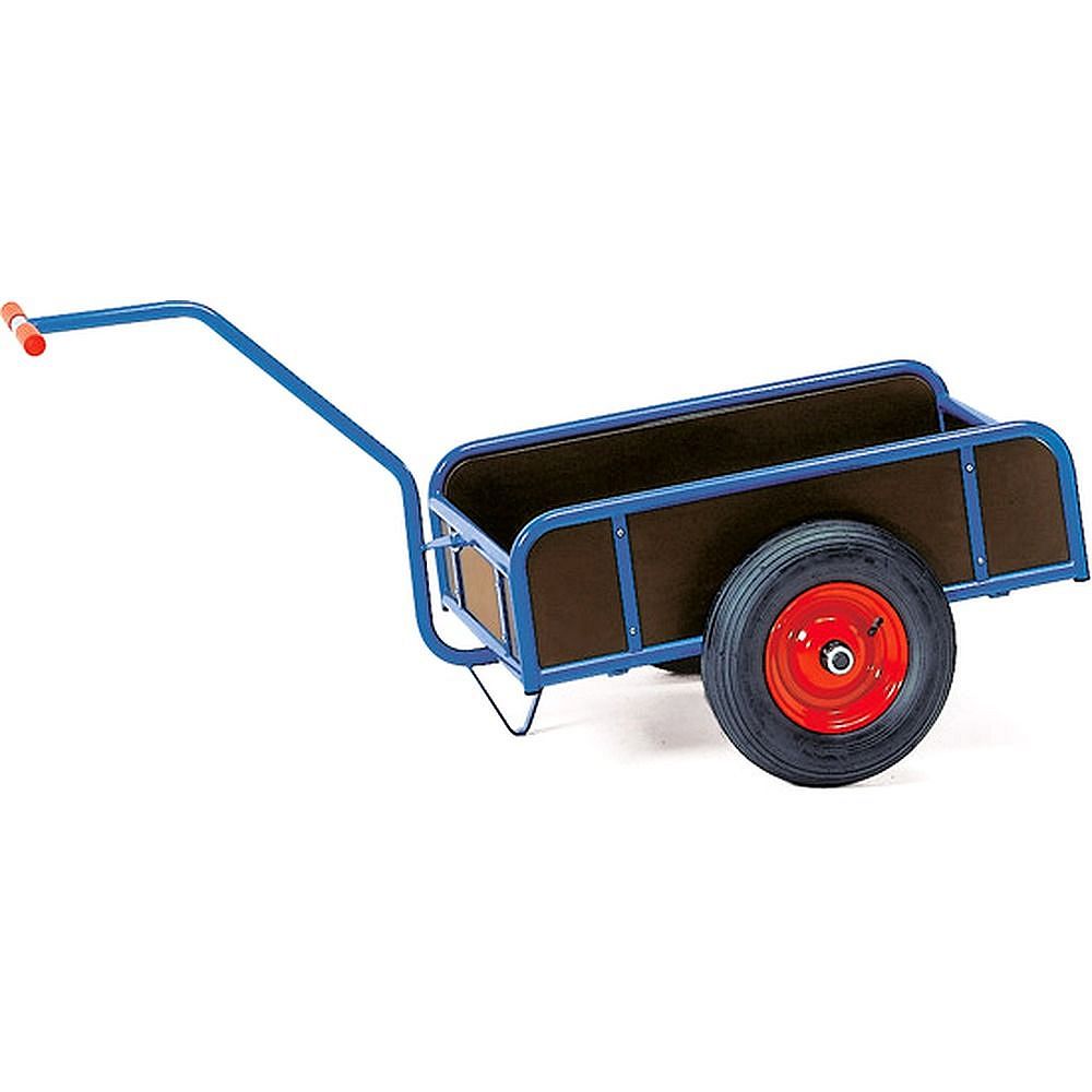 Fetra Handwagen mit Kasten 4108V - Vollgummiräder, Ladefläche 845x545 mm