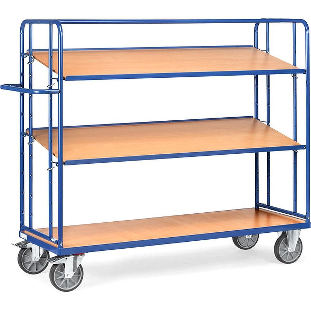 Fetra Etagenwagen 4296 mit 3 Böden, Ladefläche 1.650x610 mm