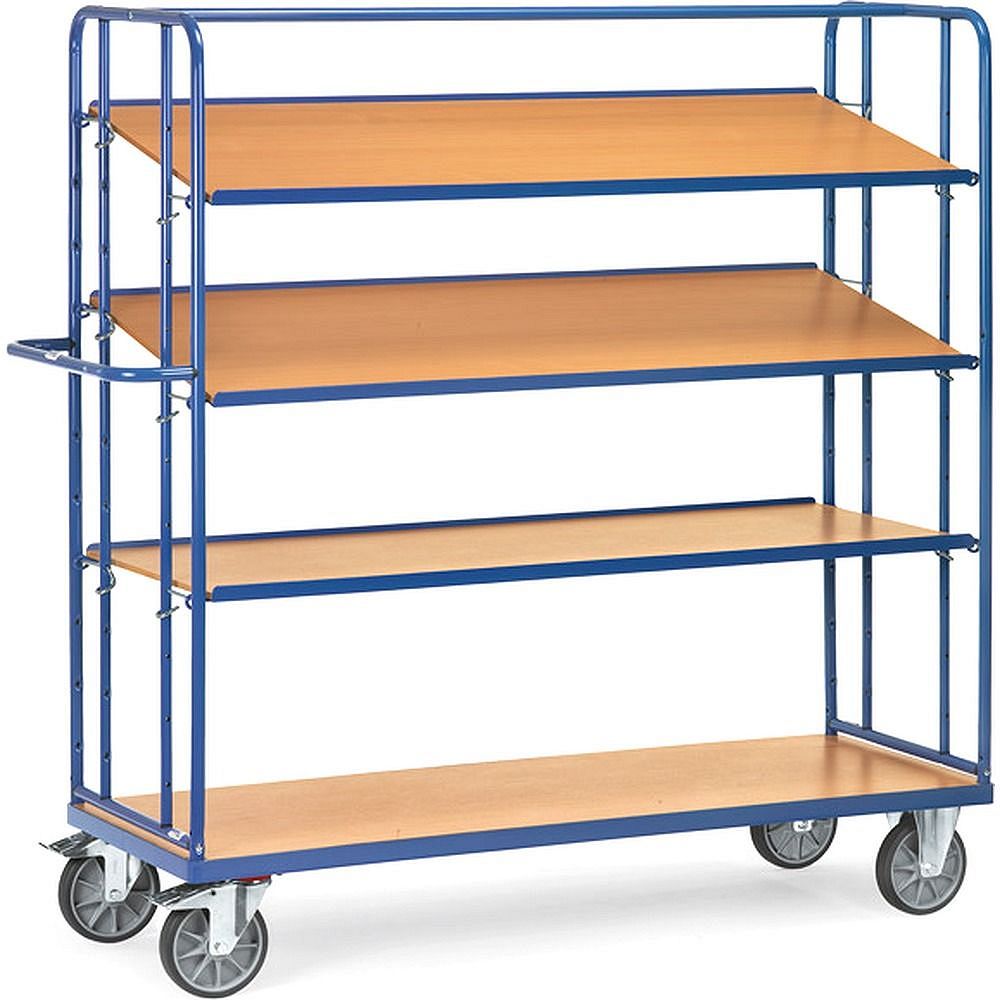 Fetra Etagenwagen 4396 mit 4 Böden, Ladefläche 1.650x610 mm