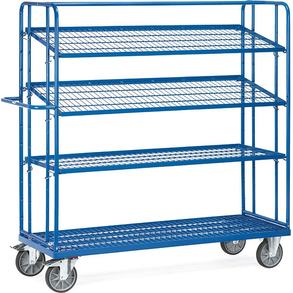 Fetra Etagenwagen 4496 mit 4 Böden, Ladefläche 1.650x610 mm