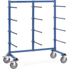 Fetra 4615-1. Trolley with carrier spars. 500 kg, 12 one-side carrier spars, PVC hose