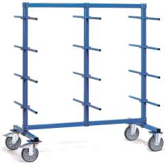 Fetra 4624. Trolley with carrier spars. 500 kg, 24 two-side carrier spars