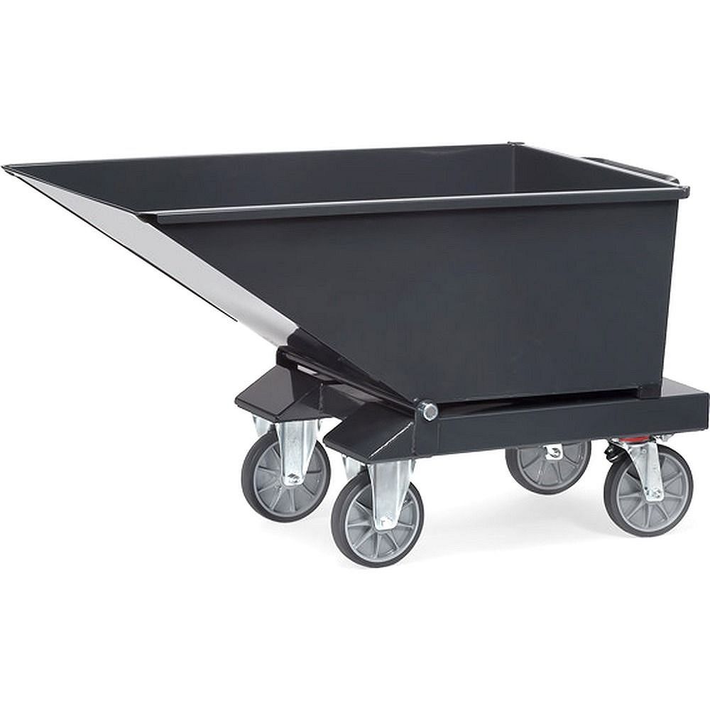 Fetra Muldenkipper 4701/7016 mit ABLASSHAHN, Kastenmaße 1.200x652x413 mm