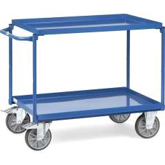 Fetra 4820. Table top carts with trays. 400 kg, with 2 steel plate trays