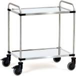 Fetra 5001. Stainless steel trolleys. 120 kg, 2 shelves