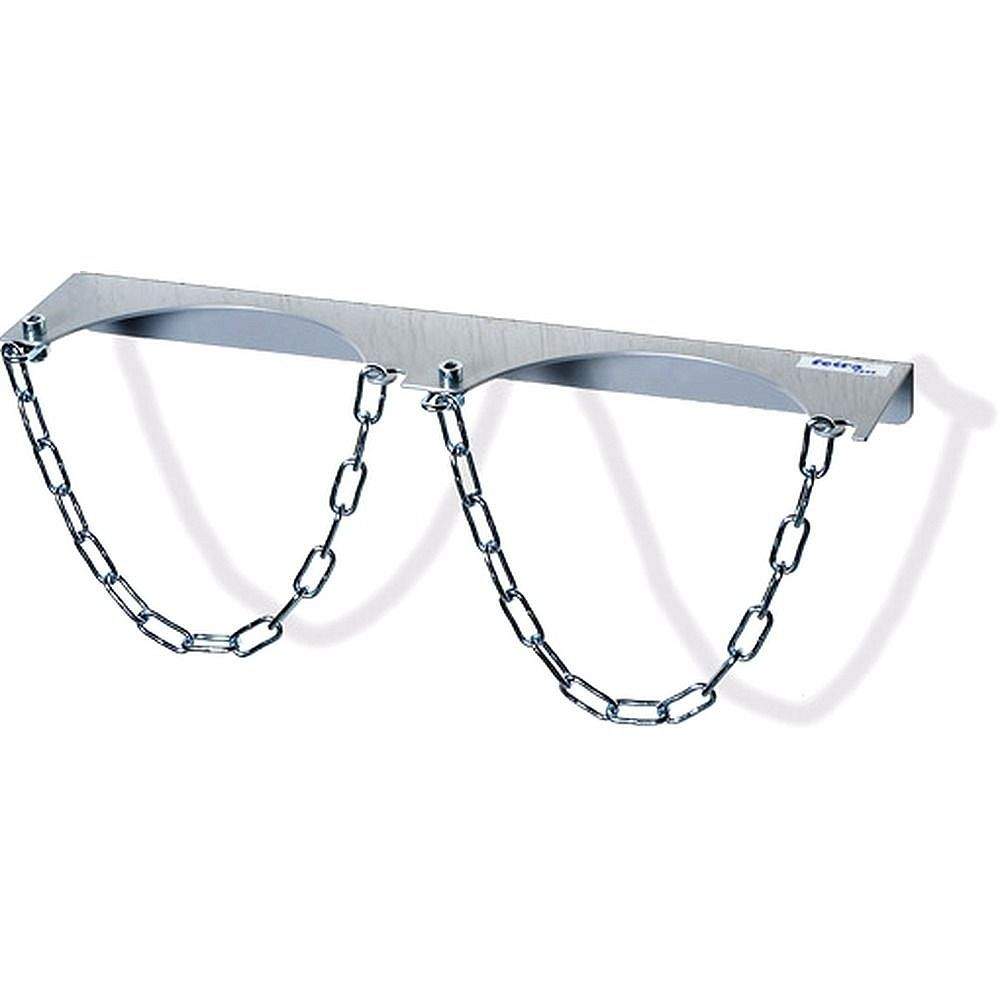 Fetra Stahlflaschen - Wandhalterung, für 2 Stahlflaschen Ø 230 mm