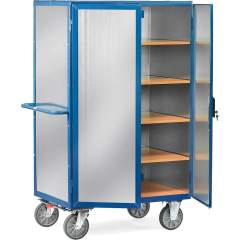 Fetra 5492. Box carts 750 kg. 750 kg, 5 shelves, galvanized steel sheet, vertical locking rod