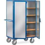 Fetra 5493. Box carts 750 kg. 750 kg, 5 shelves, galvanized steel sheet, vertical locking rod