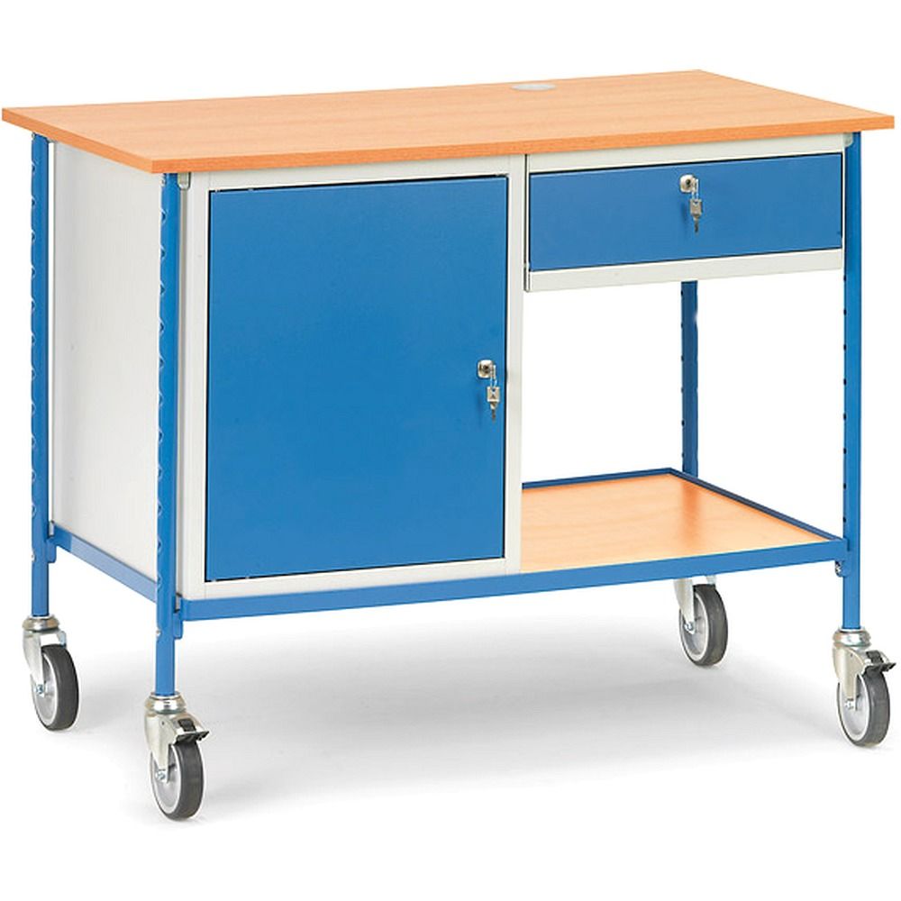 Fetra Rolltisch 5866, Ladefläche 1.120x650 mm