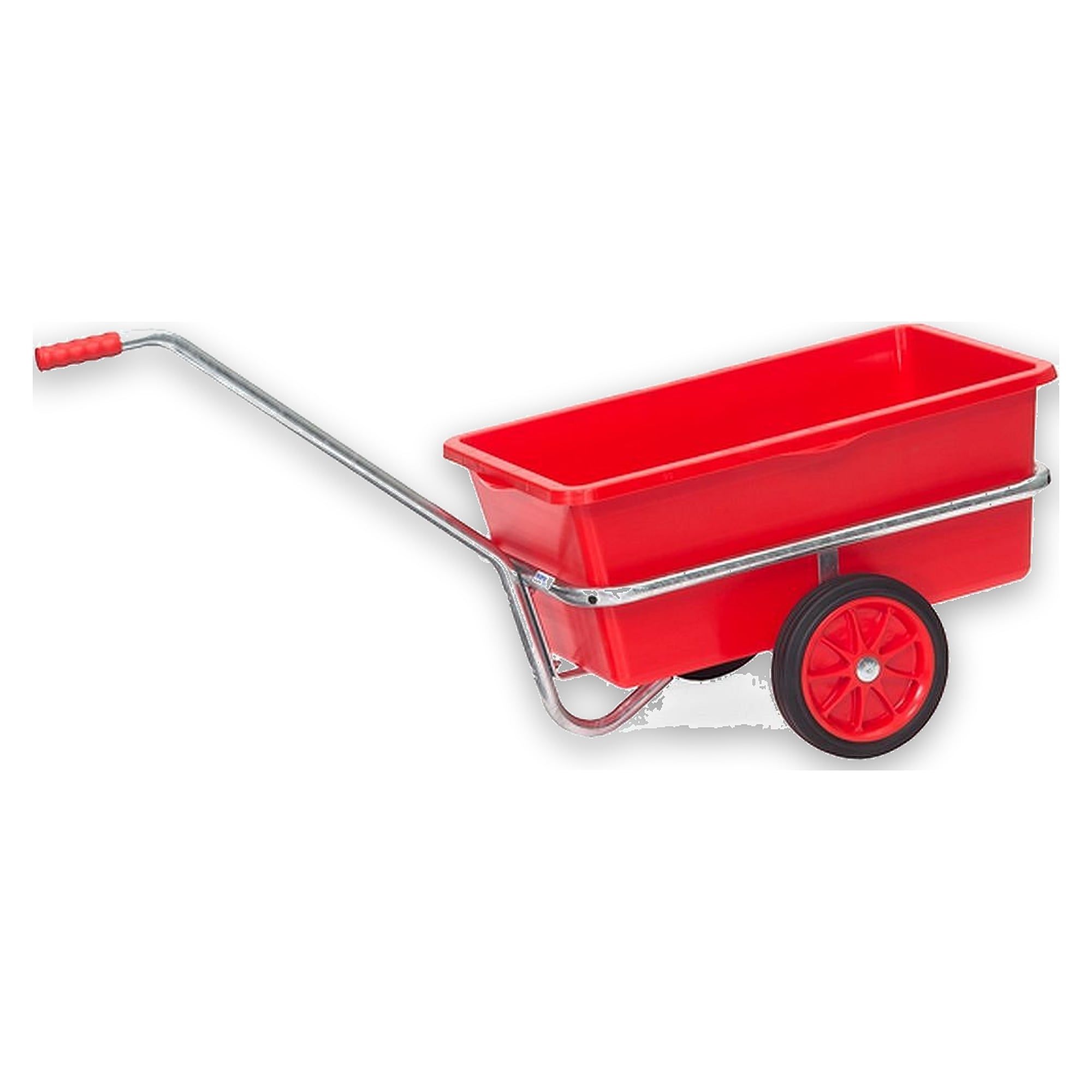 Handwagen mit Kunststoffmulde 90 Liter 200 kg Vollgummi - Fetra 6101V