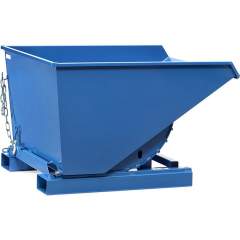 Fetra 6120. Selt-tilting boxes. Self-tilting, fully-emptying boxes for tipping bulk goods automatically