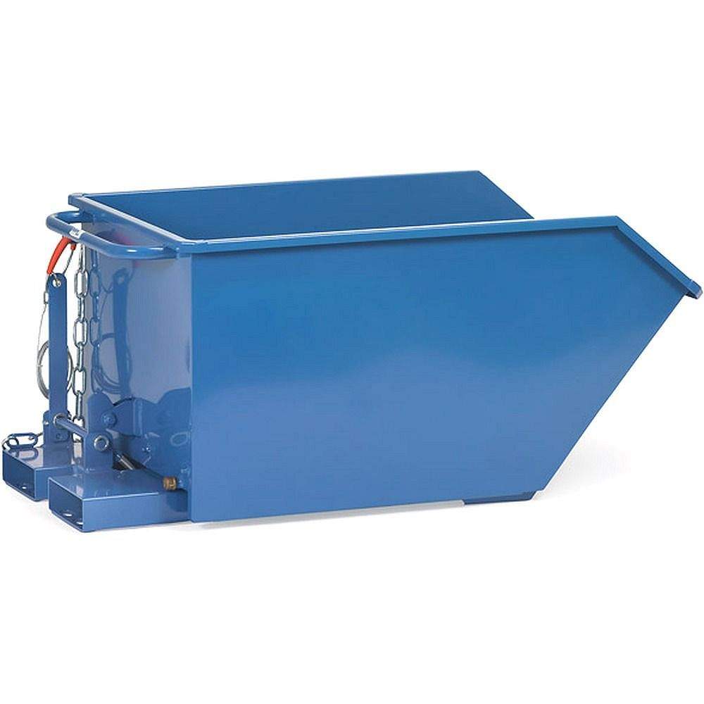 Fetra Kippbehälter 6230 mit ABLASSHAHN, Kastenmaße 1.088x630x498 mm