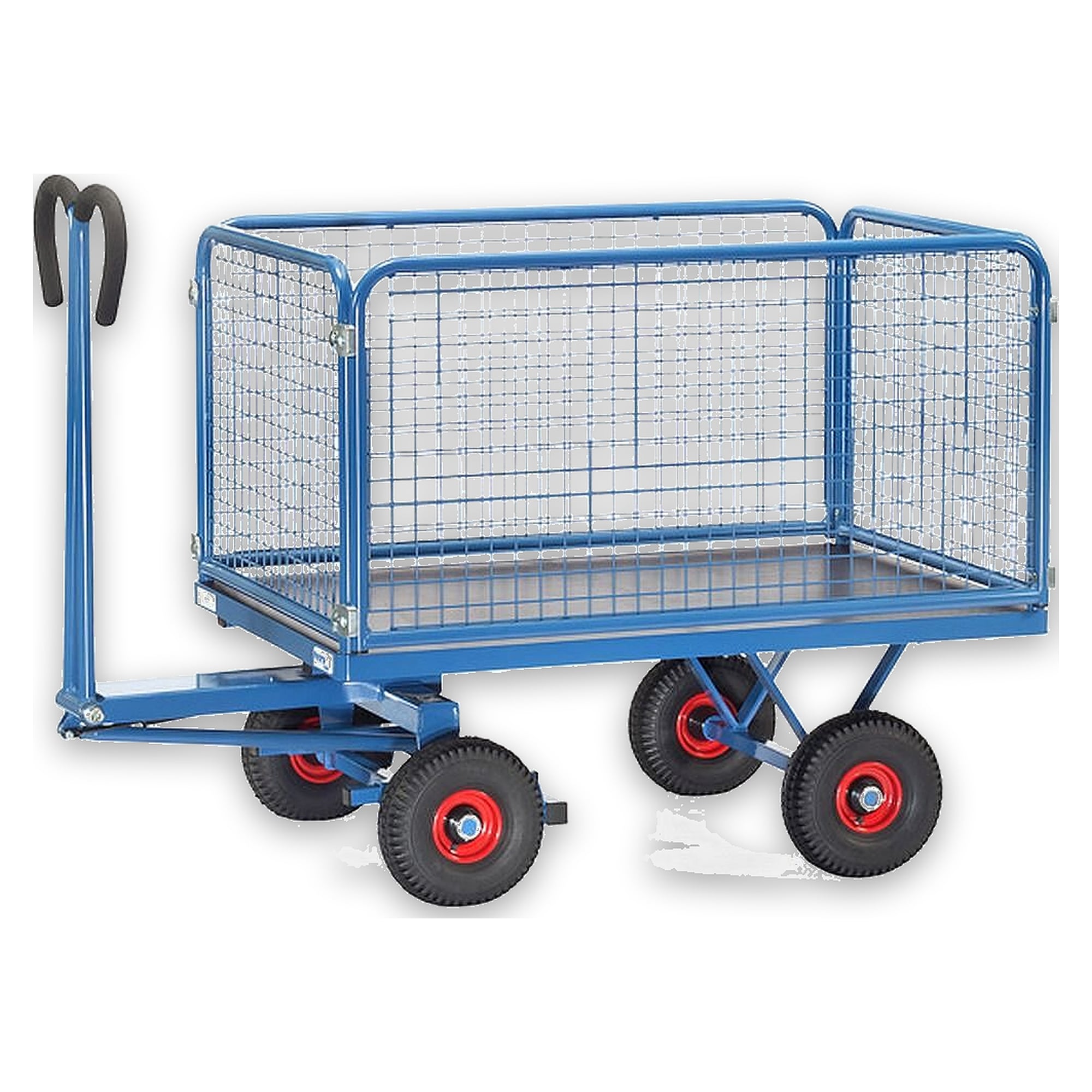 Mesh-wall platform truck 1135x795 mm, 1000 kg capacity - Fetra 6434V