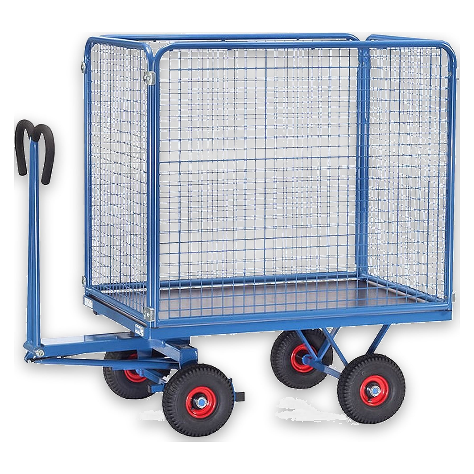 Mesh-wall platform truck 1135x795 mm, 750 kg capacity - Fetra 6443V