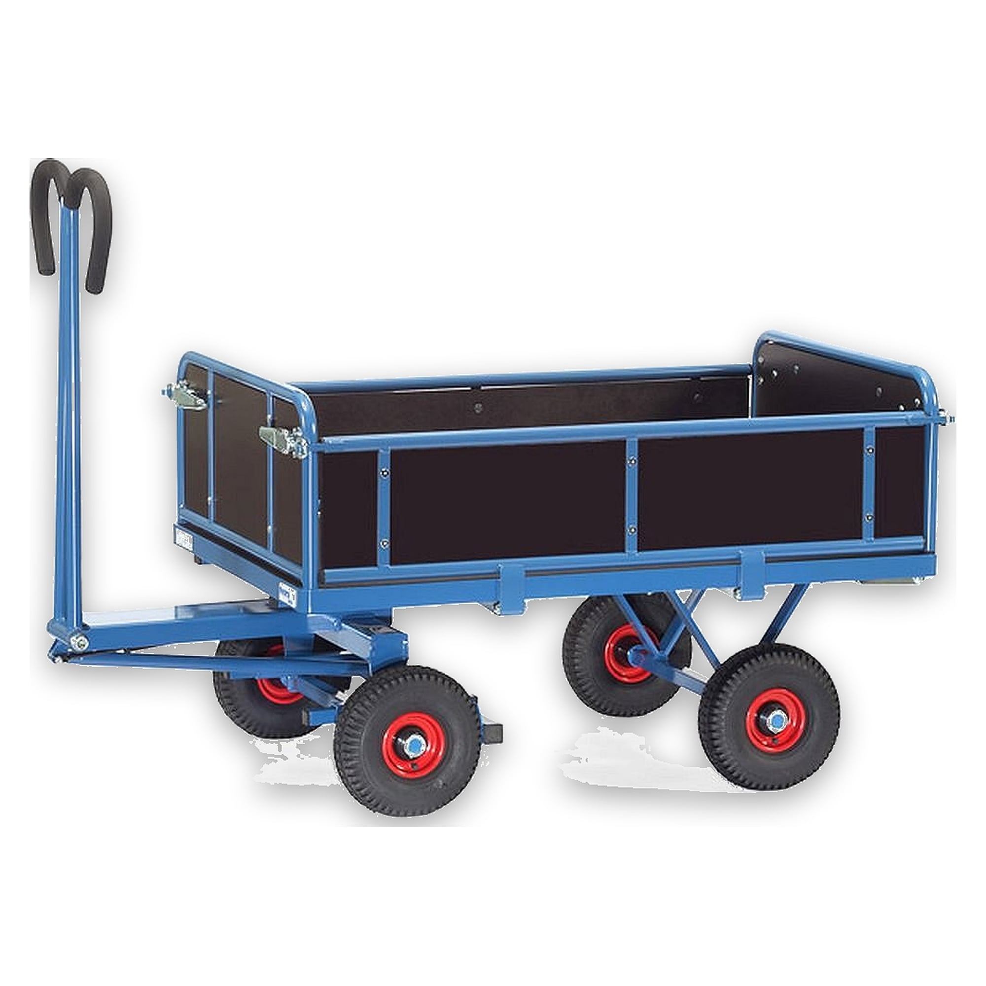 Handpritschenwagen 750 kg, Ladefläche 1140 x 740 mm, Zugöse - Fetra 6453VZ