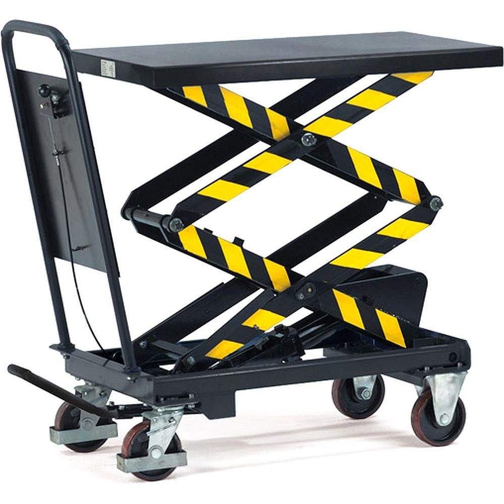 Fetra Hubtischwagen 6836, Ladefläche 1.010x520 mm - 300 Kg