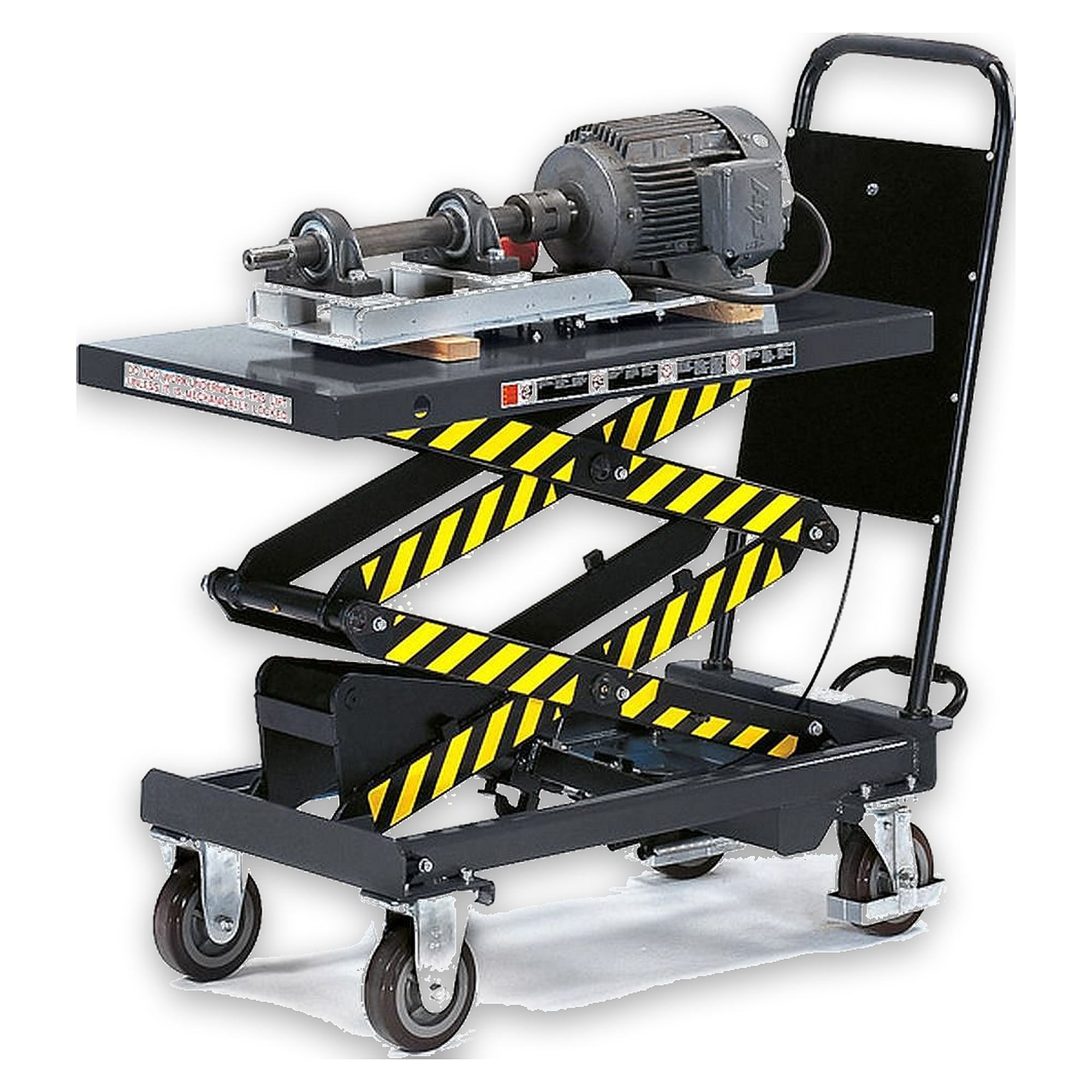Hubtischwagen 1010 x 520 mm, 500 kg, Hub 440-1575 mm - Fetra 6837