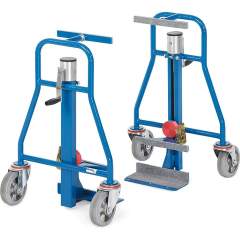 Fetra 6980. Furniture lifting roller. 600 kg, platform 300x110mm, stroke 300 mm