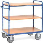 Fetra 8102. Shelved trolley with shelves. up to 600 kg, 3 shelves