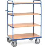 Fetra 8200. Shelved trolley with shelves. up to 600 kg, 4 shelves