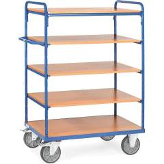 Fetra 8240. Shelved trolley with shelves. up to 600 kg, 5 shelves