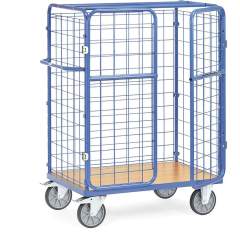 Fetra 8482-3. Parcel carts with double wing doors. 600 kg, with double wing doors, height 1552 mm
