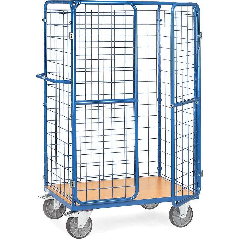 Fetra Paketwagen 8581-3D mit Dach, Ladefläche 1.000x600 mm