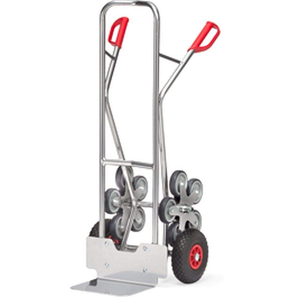 Fetra Alu-Treppenkarre AK1327, Luftrad 260x85 und Radstern
