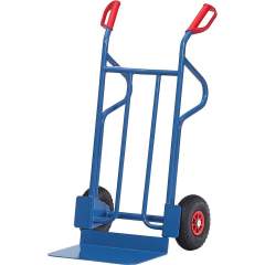 Fetra B1216L. Tubular steel trucks. 300 kg, height 1200 mm, large blade