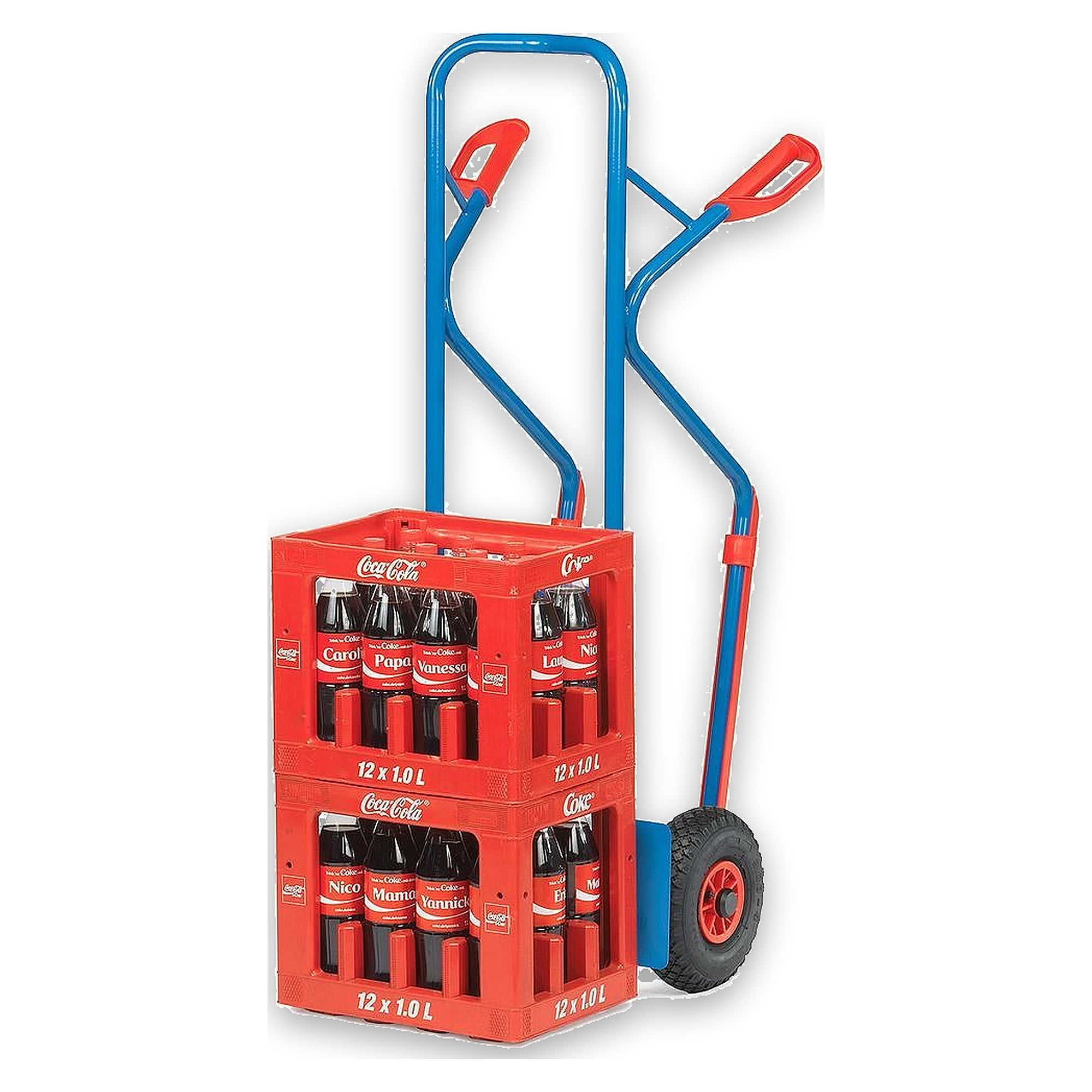 Stacking Truck 320 mm Shovel 300 kg, pneumatic wheels 260 x 85 mm - Fetra B1330L