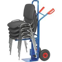 Fetra B1345L. Chair trolleys. Capacity 300 kg, height 1300 mm. Carrying spar screwed with truck
