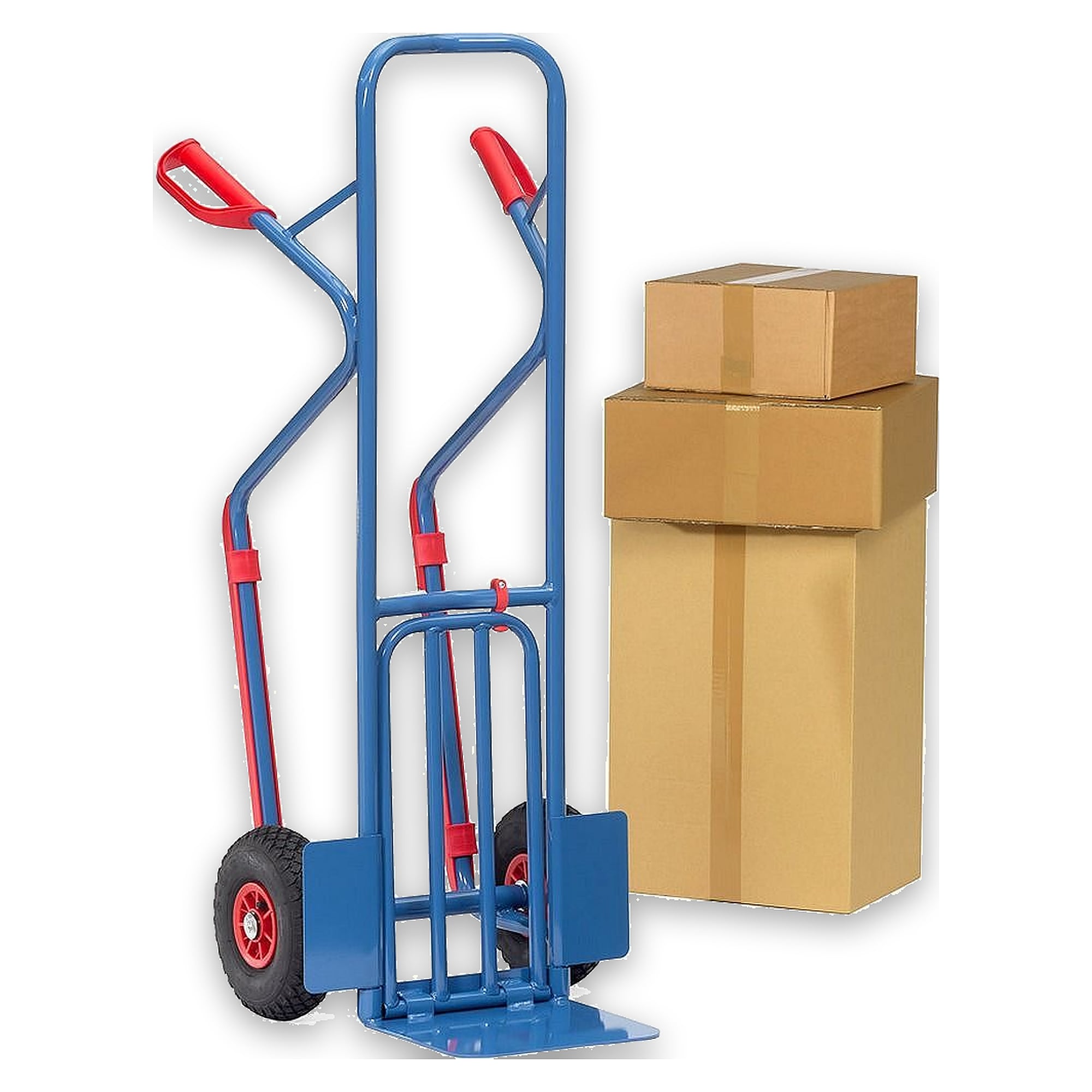 Paketkarre 300 kg, Vollgummiräder 260 x 56 mm - Fetra K1331V