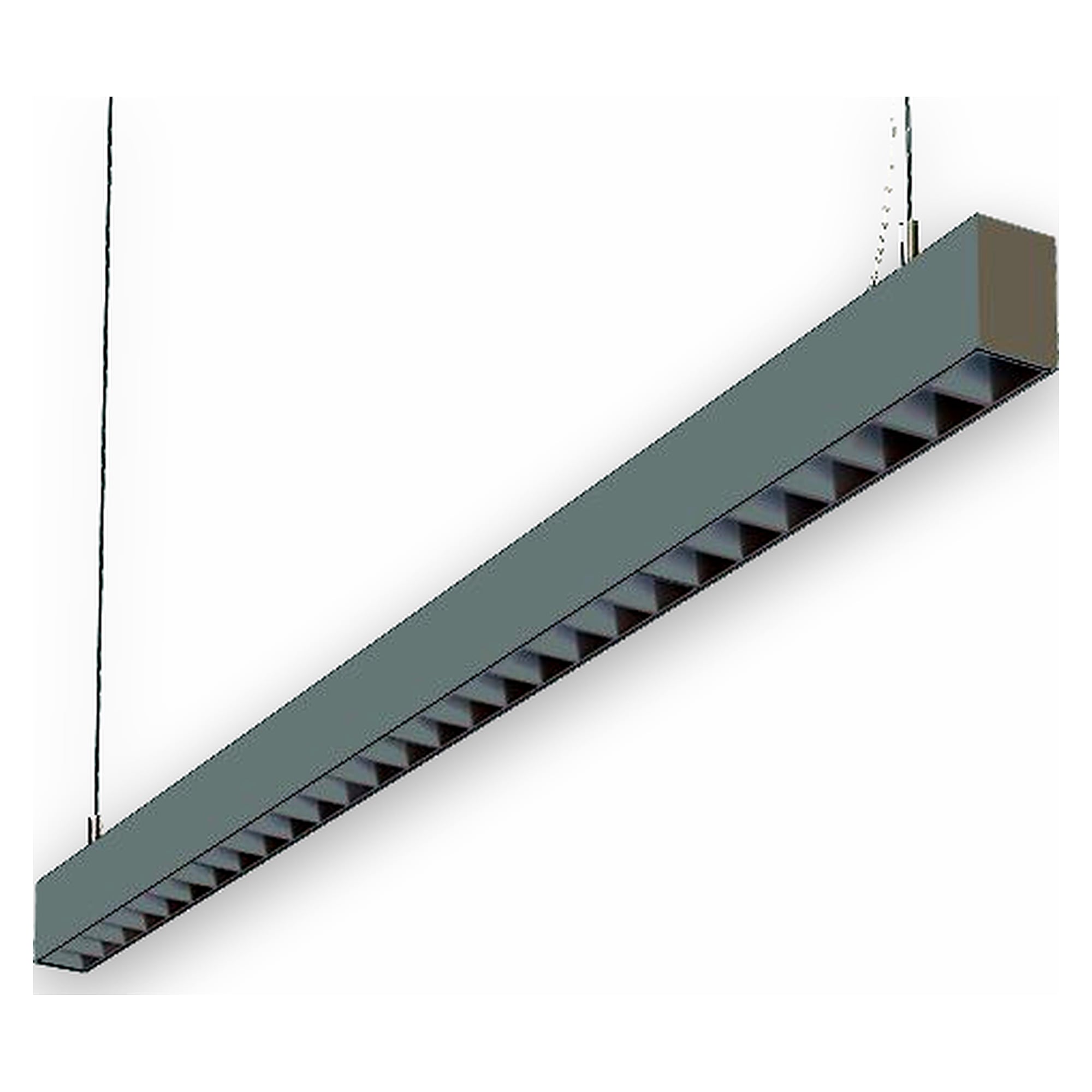 Glamox FX45-P1124 Anbauleuchte, 4500 lm, 3000 K, DALI-dimmbar