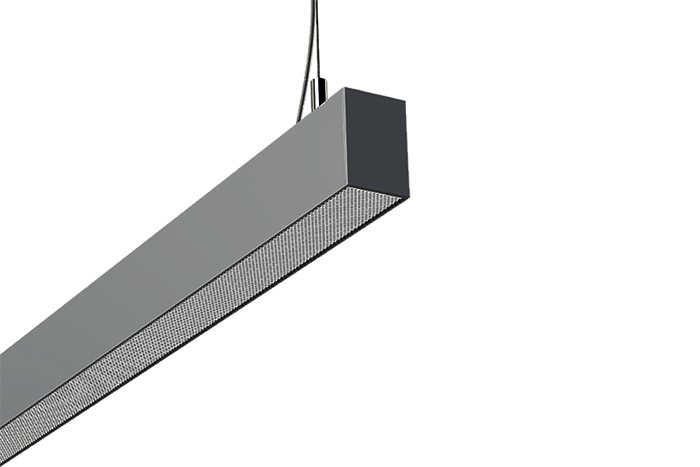 Glamox FX45-P1015 LED-Leuchte, 2000 lm, 4000 K, schaltbar