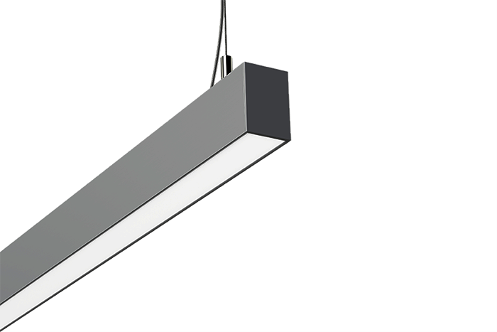 Glamox FXX589335. Innenraumleuchten FX45-P1519 0/100 AL 3000 DALI 840 C2.5 OP/PC