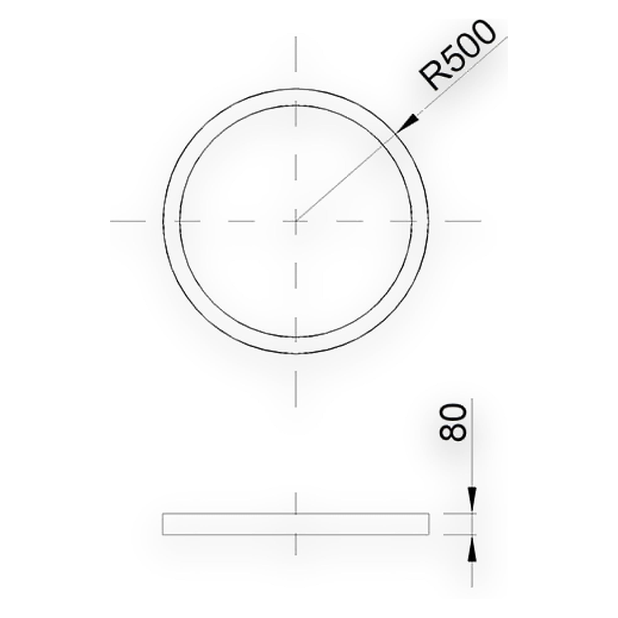 Glamox FX65 pendant luminaire, 9700 lm, 4000 K, DALI dimmable