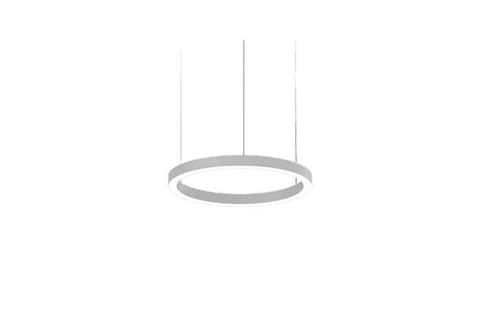 Glamox FXX134934. Innenraumleuchten FX65 FLOW-P1000 40/60 WH 9900 DALI 840 PRE C2.5 MP