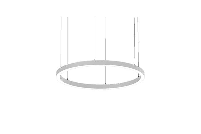 Glamox FXX134925. Innenraumleuchten FX65 FLOW-P1500 40/60 WH 15000 DALI 840 PRE C2.5 OP